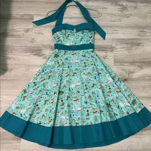 Disney Dress Shop Halter Parks Life Dress Small New With Tags